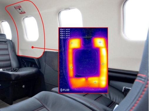 艙室內部紅外加熱