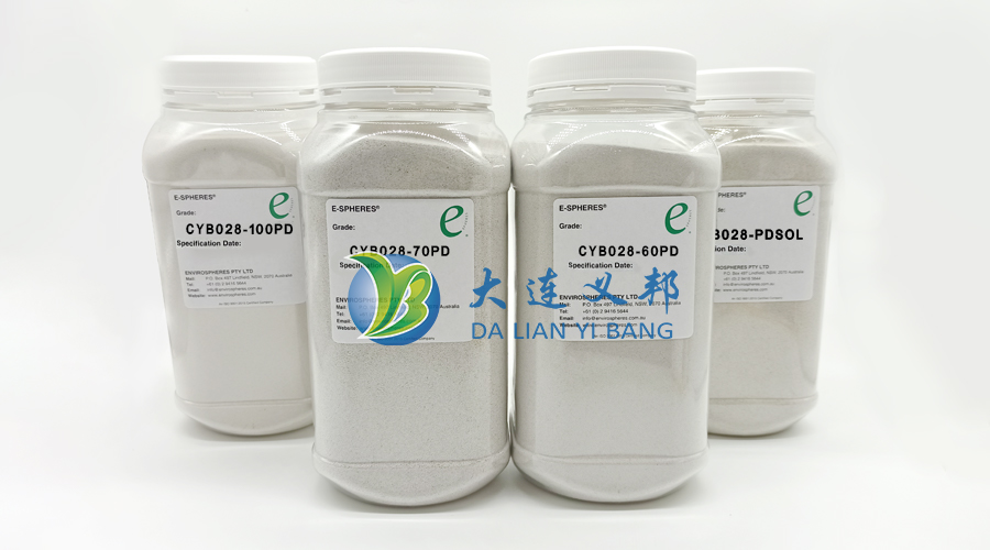 大連義邦空心陶瓷微珠可提高阻燃橡膠耐熱溫度的同時依然保留材料本身的高彈性