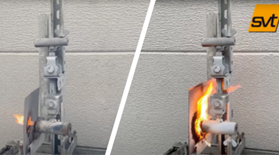 隨著動力電池的能量密度不斷增加,傳統防火材料已不能滿足高燒穿保護要求